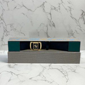 NGC Women's Black Leather Belt Size 42 / 105